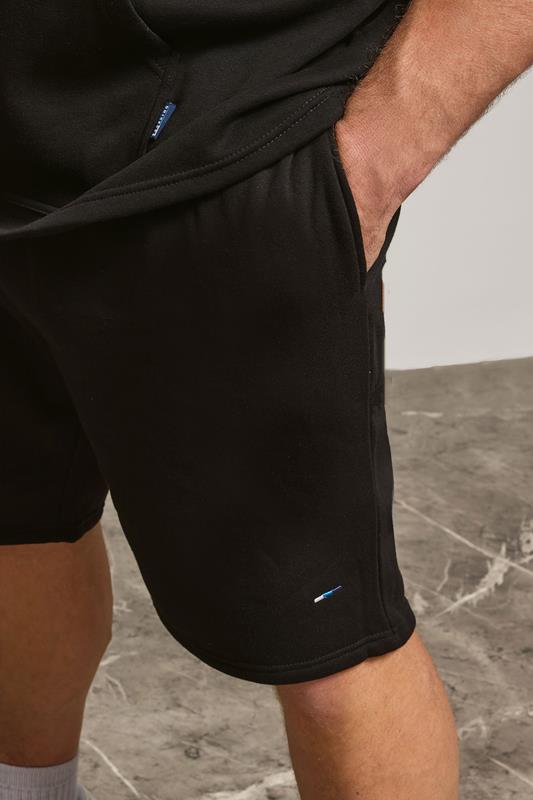 BadRhino Black Essential Jogger Shorts | BadRhino 4