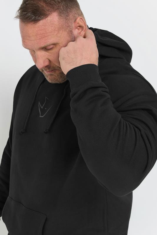 IronRhino Big & Tall Black 'Training Dept' Hoodie | BadRhino 5