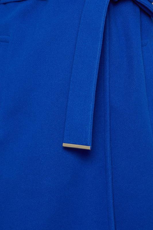 LTS Tall Women's Cobalt Blue Belted Coat | Long Tall Sally 5