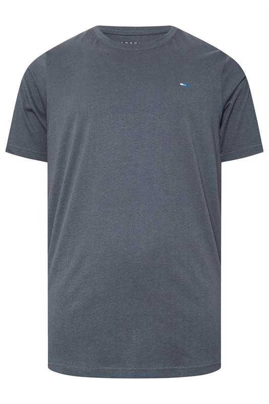 BadRhino Big & Tall Green/Blue/Purple/Cream/Navy Blue 5 Pack Extra Long T-Shirts | BadRhino 10