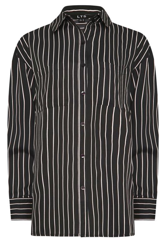 LTS Tall Women's Black Stripe Longline Shirt | Long Tall Sally 6