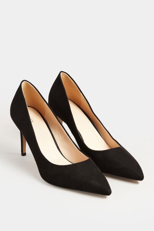LTS Black Point Court Shoe in Standard Fit | Long Tall Sally 2