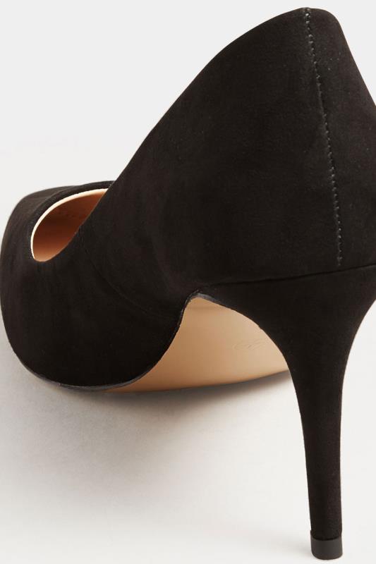 LTS Black Point Court Shoe in Standard Fit | Long Tall Sally 4
