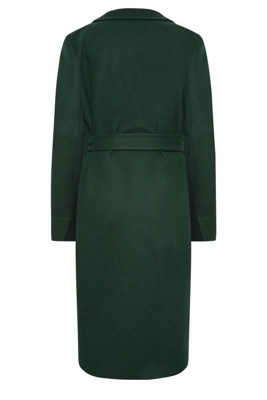 LTS Tall Women's Dark Green Belted Coat | Long Tall Sally 7