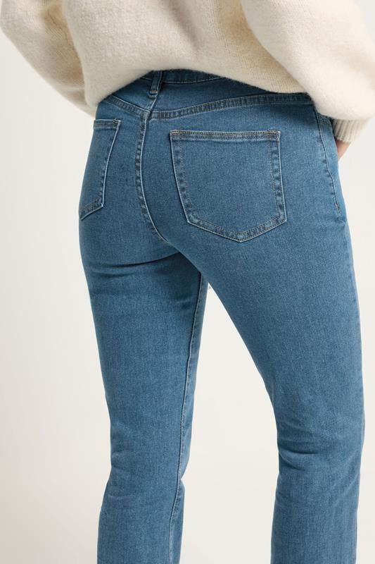 LTS Tall Womens Blue Mid Wash RAE Stretch Bootcut Jeans | Long Tall Sally  4