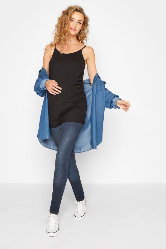 Tall Women's LTS Maternity Blue Skinny Jeans | Long Tall Sally 2