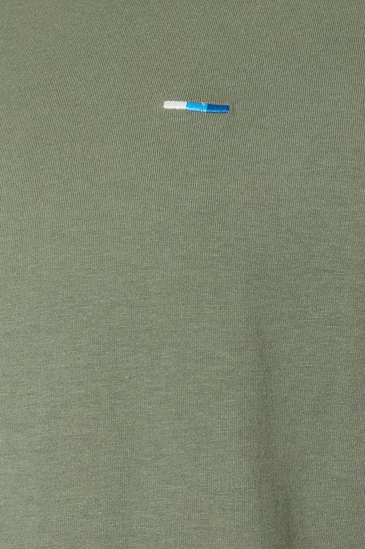 BadRhino Big & Tall Sage Green Extra Long Core Long Sleeve T-Shirt | BadRhino 3