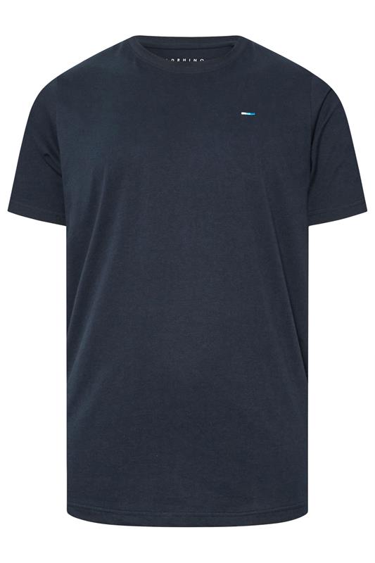 BadRhino Big & Tall Navy Blue 5 Pack Extra Long T-Shirts | BadRhino 7