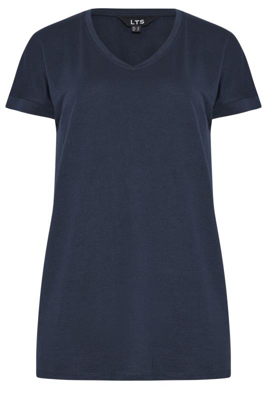 LTS 2 PACK Tall Women's Navy Blue & White Short Sleeve T-Shirts | Long Tall Sally 8