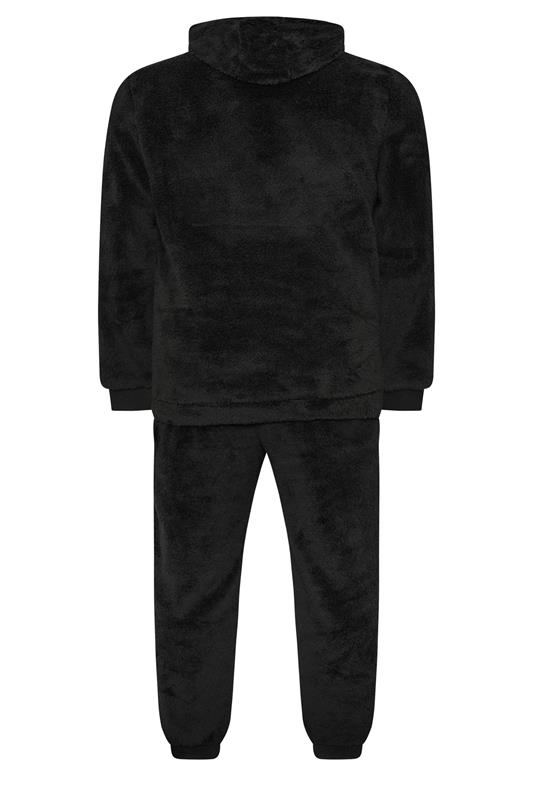 BadRhino Big & Tall Black Batman Fleece Lounge Set | BadRhino 6