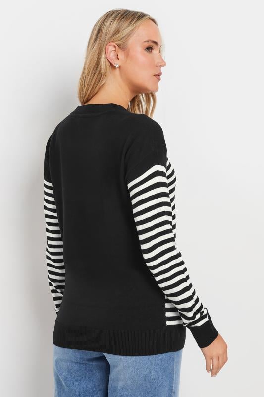 LTS Tall Black Star & Stripe Print Jumper | Long Tall Sally 3