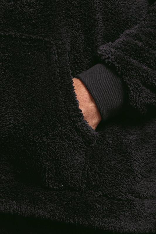 BadRhino Big & Tall Black Batman Fleece Lounge Set | BadRhino 4