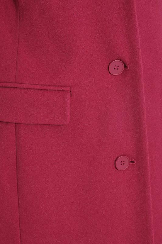 LTS Tall Women's Pink Midi Formal Coat | Long Tall Sally 5