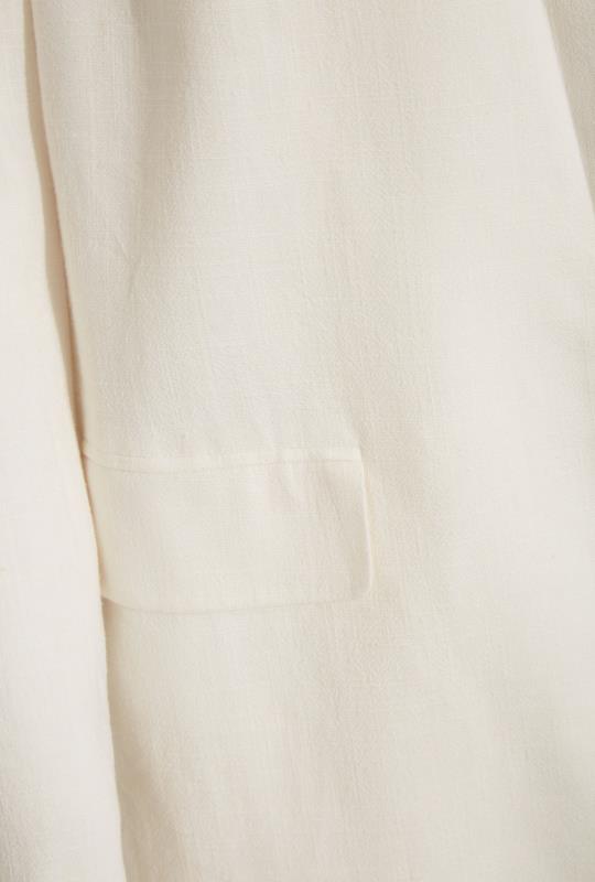LTS Tall Women's White Linen Look Blazer | Long Tall Sally  4