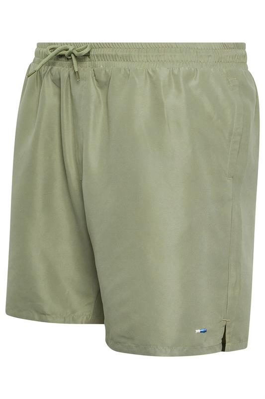 BadRhino Big & Tall Sage Green Swim Shorts | BadRhino 3