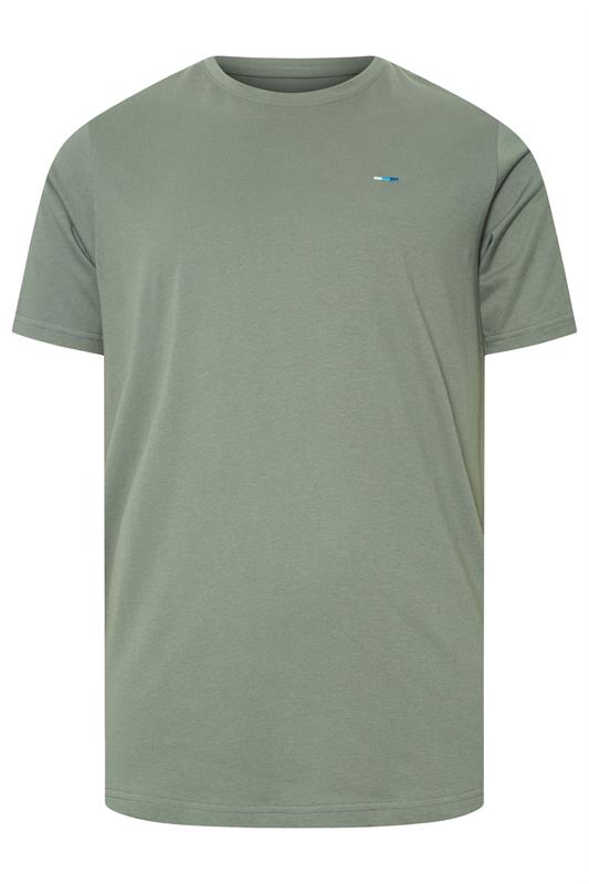 BadRhino Big & Tall Green/Blue/Purple/Cream/Navy Blue 5 Pack Extra Long T-Shirts | BadRhino 7