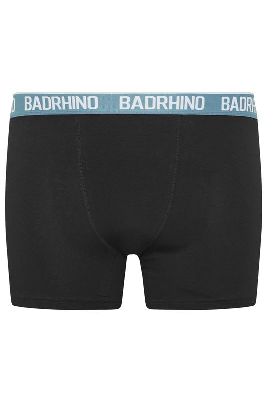 BadRhino Big & Tall 5 PACK Black Waistband Boxers | BadRhino 2