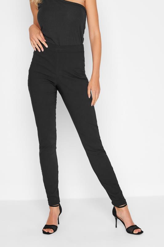 Tall  LTS Tall Black Skinny Fit Trousers