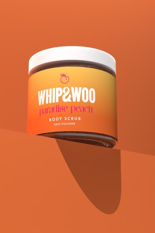 Paradise Peach Body Scrub | Whip&Woo 1