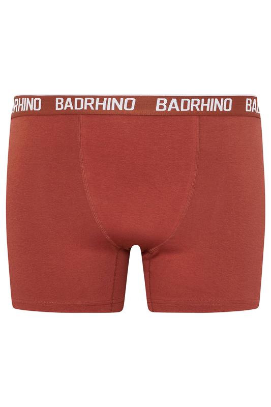 BadRhino 5 PACK Navy Blue/Grey/Green/Burnt Red/Black Boxers | BadRhino 5