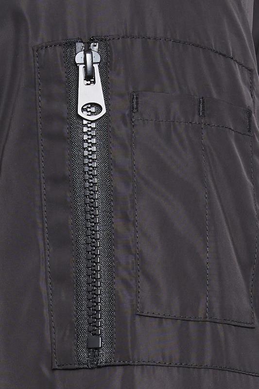 BadRhino Big & Tall Black Zip Bomber Jacket | BadRhino  3