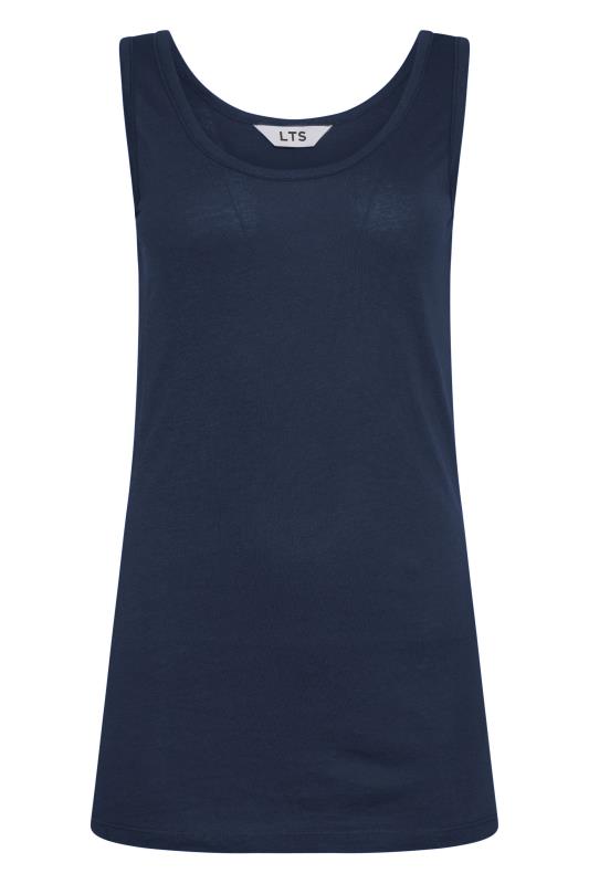 LTS Tall Women's Navy Blue Vest Top | Long Tall Sally 5
