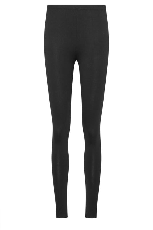 LTS PREMIUM Tall Black Cotton Leggings | Long Tall Sally 5