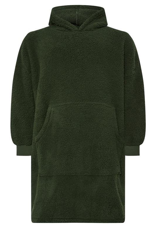 BadRhino Big & Tall Dark Green Blanket Hoodie | BadRhino 4