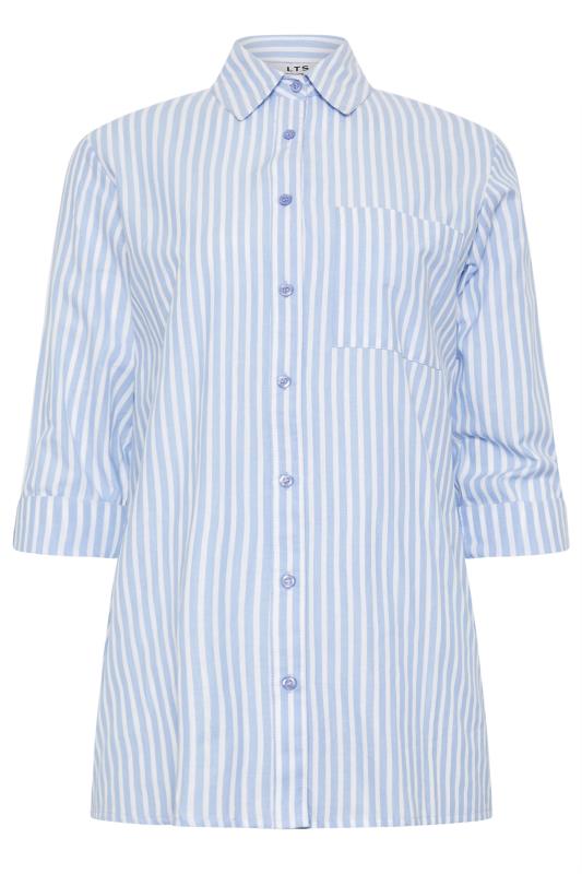 LTS Tall Womens Blue Stripe Shirt | Long Tall Sally 5