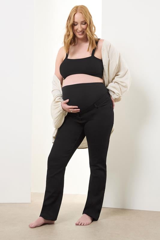 Tall  LTS Maternity Tall Black Lift & Shape Slim Leg Jeans
