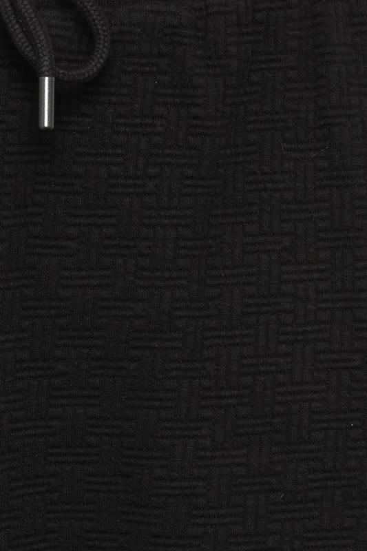 KAM Big & Tall Black Interlock Shorts | BadRhino 5