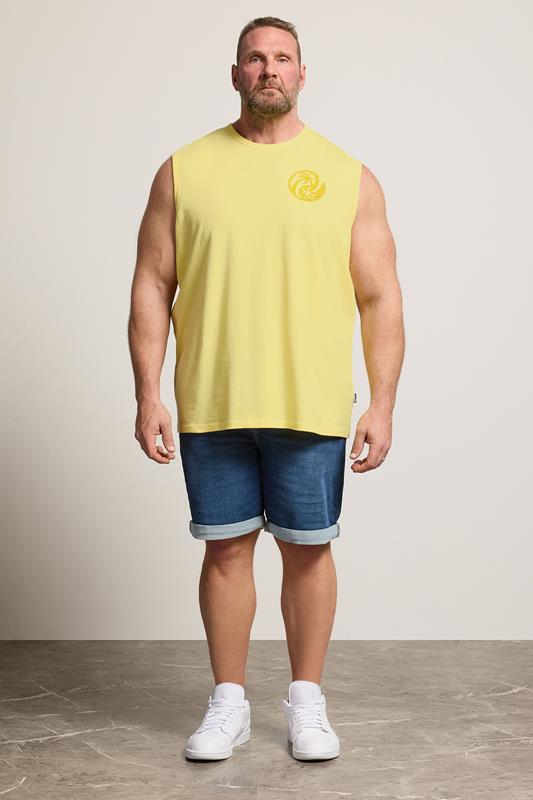 BadRhino Big & Tall Yellow Palm Tree Vest | BadRhino 1