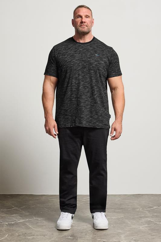 BadRhino Big & Tall Black Slub T-Shirt | BadRhino 2