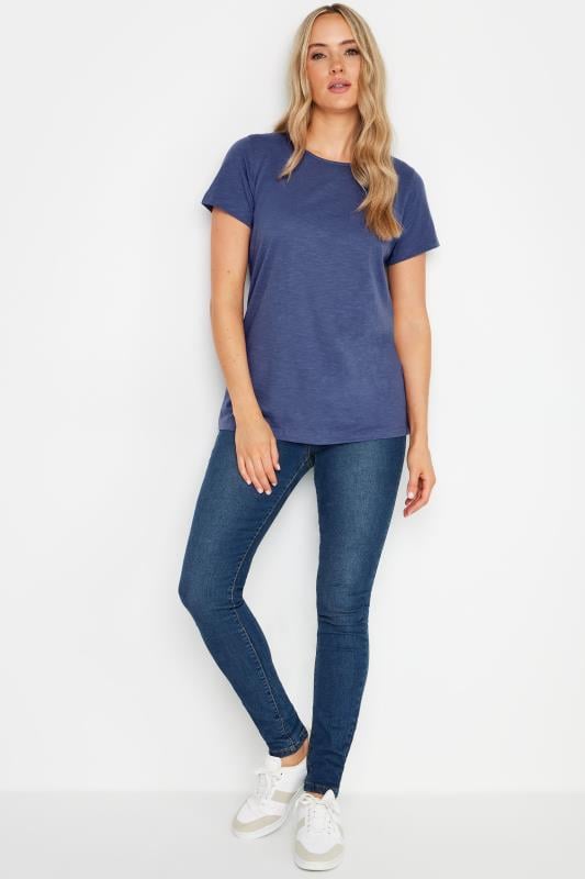 LTS Tall Women's Blue Short Sleeve T-Shirt | Long Tall Sally 2