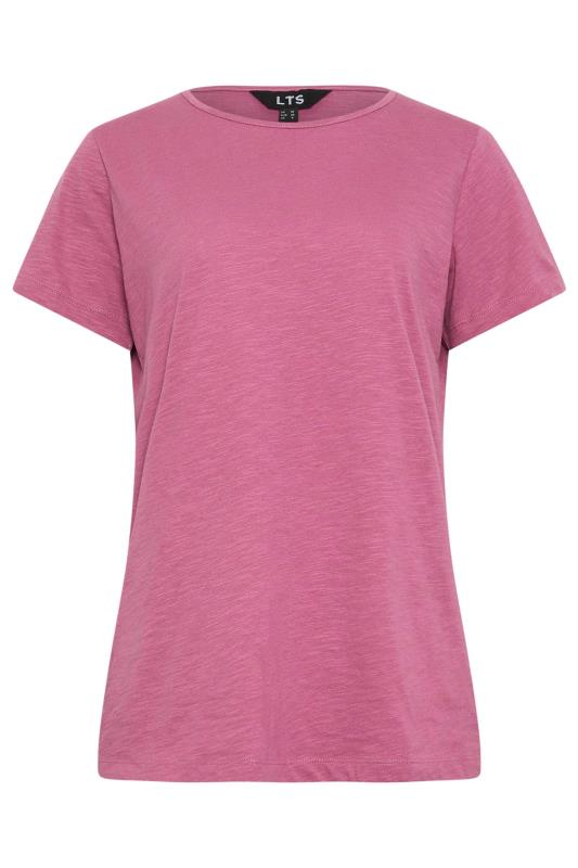 LTS Tall Womens Pink Short Sleeve T-Shirt | Long Tall Sally 5