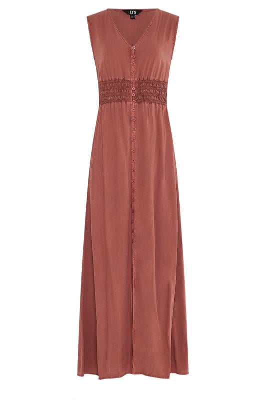 knee length dresses for ladies Rust Colored Mother of The Bride Dress Elegant 3/4 Sleeves Lace Sequins Bodice Satin Maxi Mother of The Bride Dress with Pockets