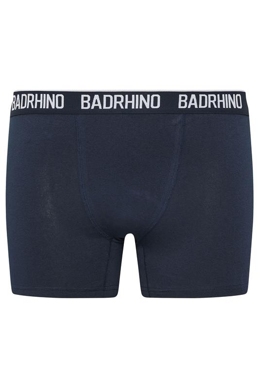BadRhino 5 PACK Navy Blue/Grey/Green/Burnt Red/Black Boxers | BadRhino 8