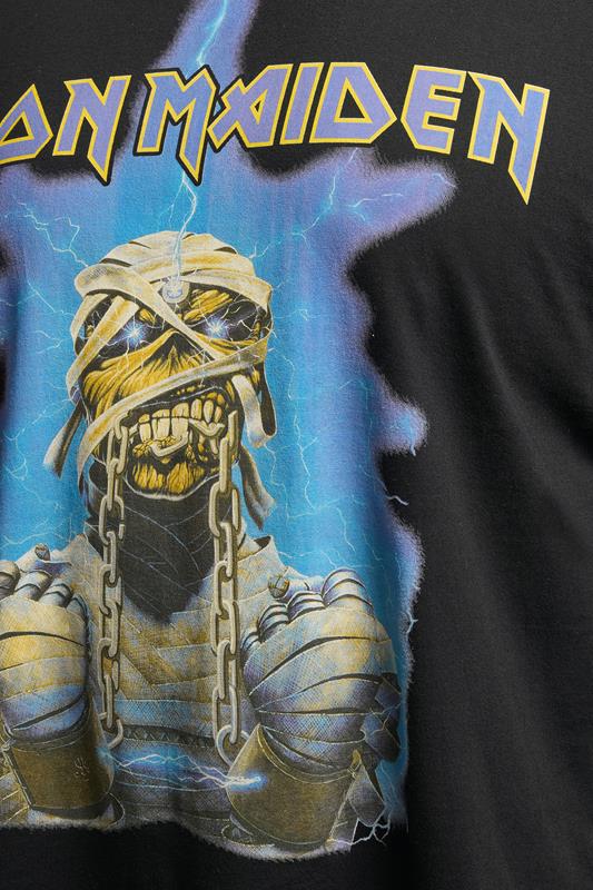 BadRhino Big & Tall Black & Blue Iron Maiden Graphic T-Shirt | BadRhino 4