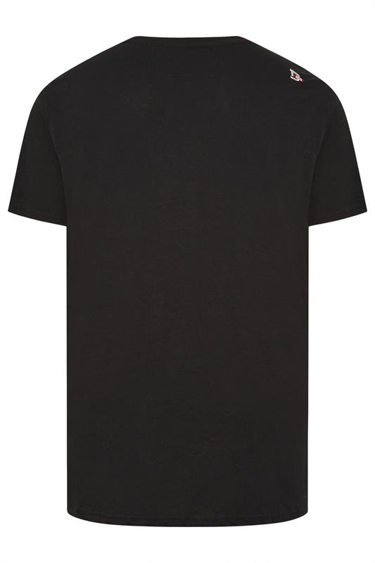 D555  Big & Tall Black Tokyo T-Shirt | BadRhino 5