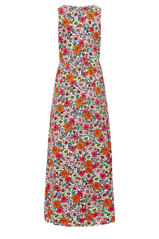 LTS Tall Women's Red Floral Print Maxi Dress | Long Tall Sally 7
