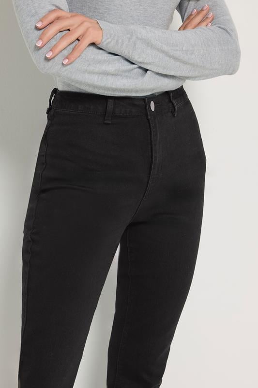 LTS Tall Black Denim Bootcut Jeans | Long Tall Sally  3