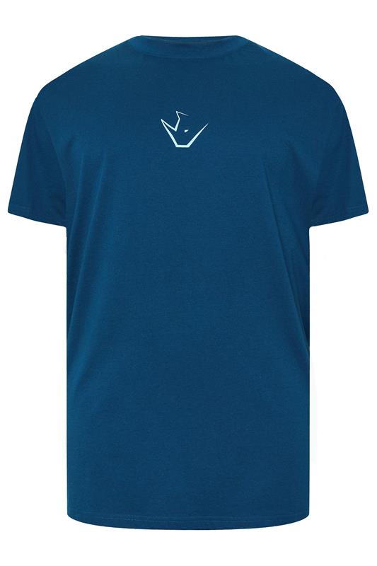 IronRhino Big & Tall Navy Blue Powerhouse T-Shirt