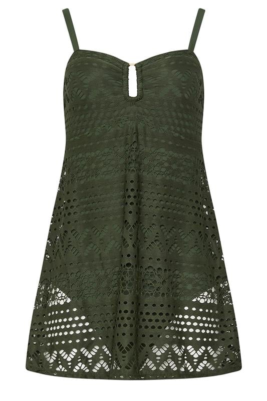 LTS Tall Green Crochet Swimskirt | Long Tall Sally  5