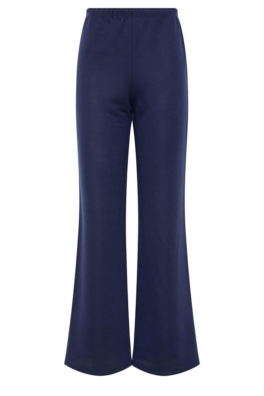 LTS Tall Women's Navy Blue Wide Leg Trousers | Long Tall Sally 6