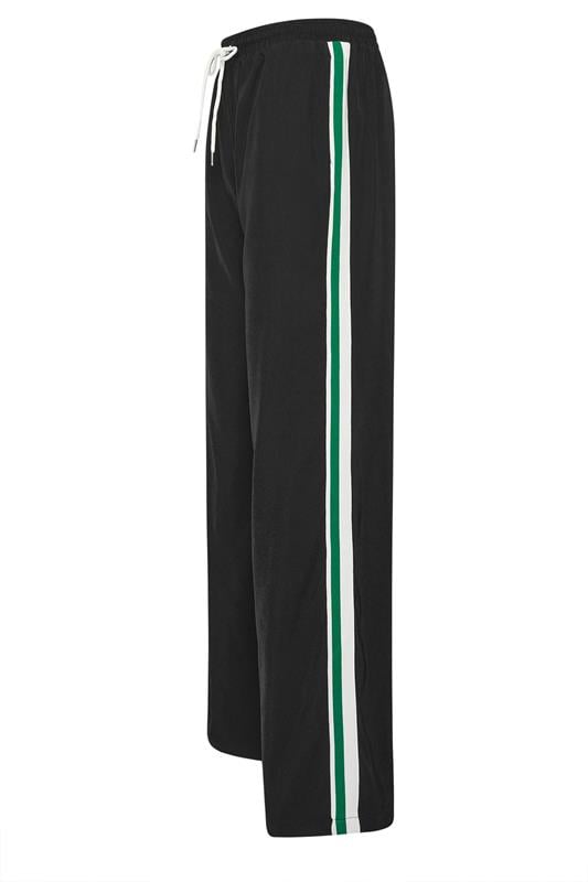 LTS Tall Women's Green Side Stripe Wide Leg Trousers | Long Tall Sally 2