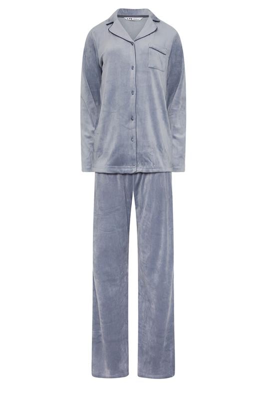 LTS Tall Blue Super Luxe Touch Pyjama Set | Long Tall Sally 1