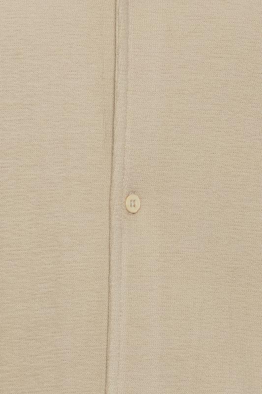 BadRhino Big & Tall Stone Brown Revere Jersey Shirt | BadRhino 8