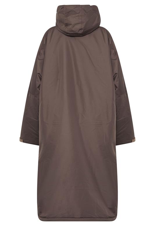 LTS Tall Women' Brown Borg Lined Robe | Long Tall Sally 2