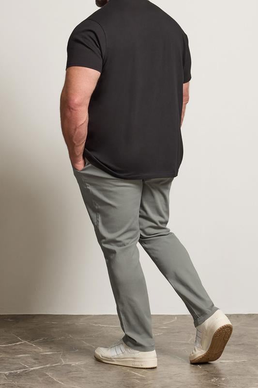 BadRhino Big & Tall Sage Green Stretch Chinos | BadRhino 5