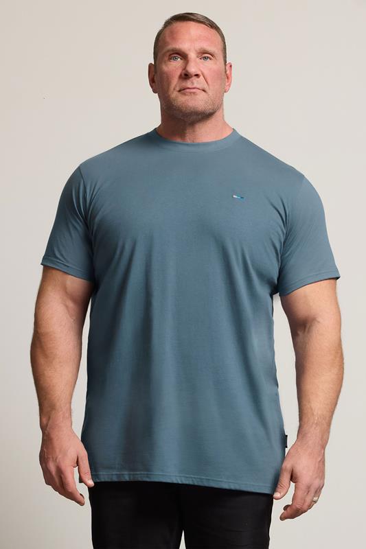 BadRhino Big & Tall Petrol Blue Extra Long Core T-Shirt